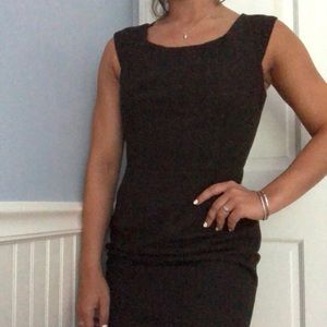 Dark Brown Wool Banana Republic Dress